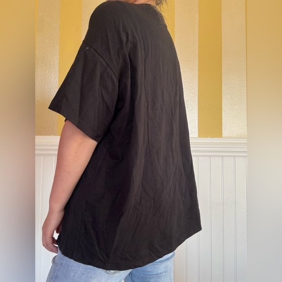 Black Graphic Kids T-Shirt - Picture 7 of 8